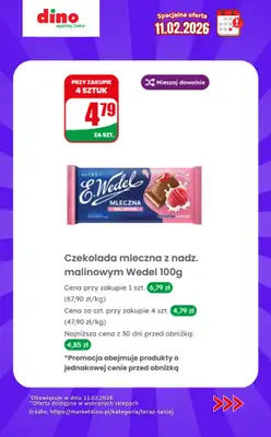 Dino - gazetka promocyjna Specjalna oferta na 11.02.2026 - promocje spoza gazetki od środy 11.02 do środy 11.02 - strona 5