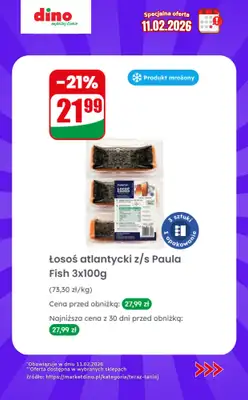 Dino - gazetka promocyjna Specjalna oferta na 11.02.2026 - promocje spoza gazetki od środy 11.02 do środy 11.02 - strona 12