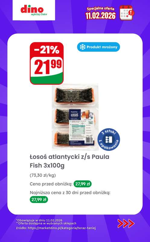 Dino - gazetka promocyjna Specjalna oferta na 11.02.2026 - promocje spoza gazetki od środy 11.02 do środy 11.02 - strona 12