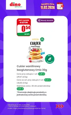 Dino - gazetka promocyjna Specjalna oferta na 11.02.2026 - promocje spoza gazetki od środy 11.02 do środy 11.02 - strona 8