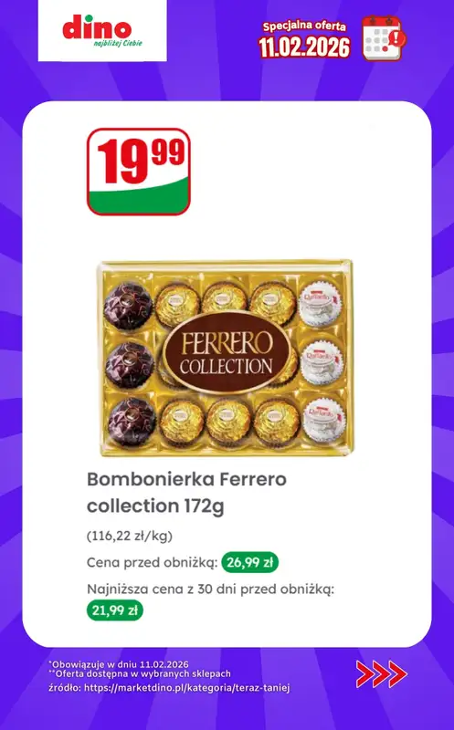 Dino - gazetka promocyjna Specjalna oferta na 11.02.2026 - promocje spoza gazetki od środy 11.02 do środy 11.02 - strona 3