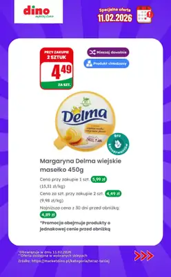 Dino - gazetka promocyjna Specjalna oferta na 11.02.2026 - promocje spoza gazetki od środy 11.02 do środy 11.02 - strona 7