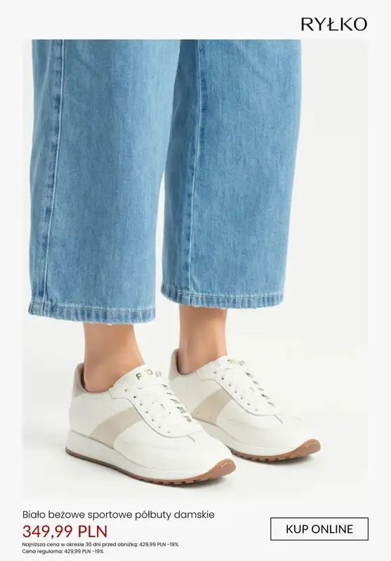 Ryłko - gazetka promocyjna PÓŁBUTY damskie na promocji od środy 11.02  - strona 6