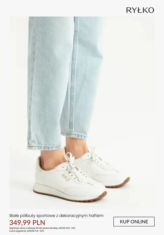 Ryłko - gazetka promocyjna PÓŁBUTY damskie na promocji od środy 11.02  - strona 10