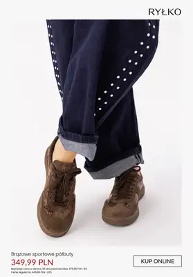 Ryłko - gazetka promocyjna PÓŁBUTY damskie na promocji od środy 11.02  - strona 4