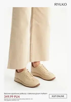 Ryłko - gazetka promocyjna PÓŁBUTY damskie na promocji od środy 11.02  - strona 8