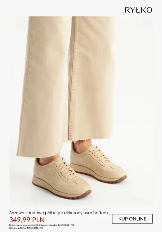 Ryłko - gazetka promocyjna PÓŁBUTY damskie na promocji od środy 11.02  - strona 8