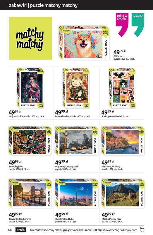 Empik - gazetka promocyjna Tom kultury: zabawki od środy 11.02 do wtorku 24.02 - strona 6