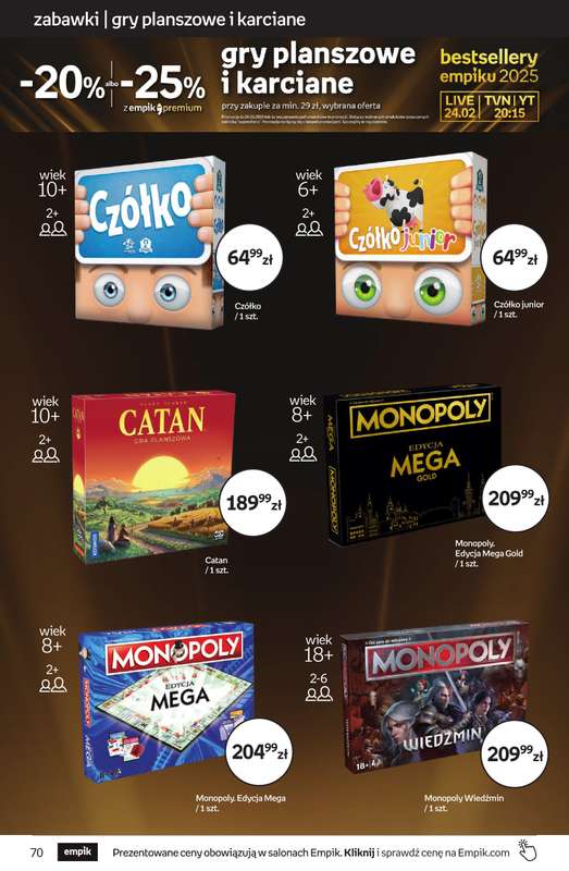 Empik - gazetka promocyjna Tom kultury: zabawki od środy 11.02 do wtorku 24.02 - strona 12