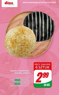 Dino - gazetka promocyjna Przegląd pączków! od środy 11.02 do wtorku 17.02 - strona 6