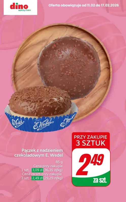 Dino - gazetka promocyjna Przegląd pączków! od środy 11.02 do wtorku 17.02 - strona 8