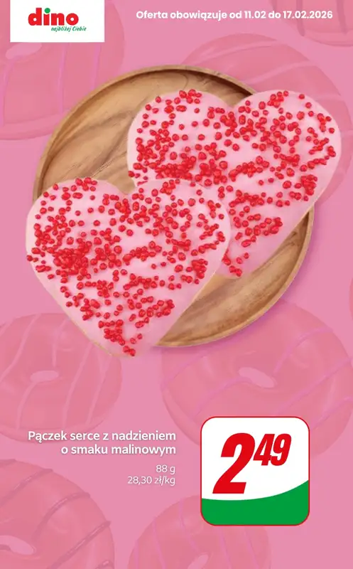 Dino - gazetka promocyjna Przegląd pączków! od środy 11.02 do wtorku 17.02 - strona 9