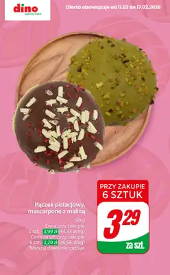 Dino - gazetka promocyjna Przegląd pączków! od środy 11.02 do wtorku 17.02 - strona 2