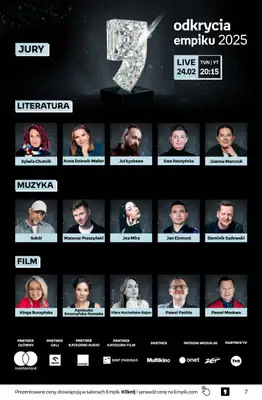 Empik - gazetka promocyjna Tom kultury: książki od środy 11.02 do wtorku 24.02 - strona 7