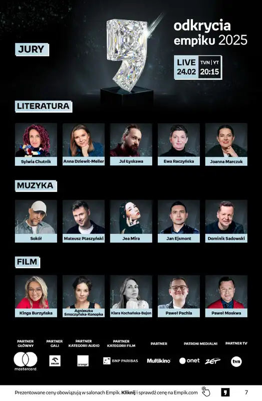 Empik - gazetka promocyjna Tom kultury: książki od środy 11.02 do wtorku 24.02 - strona 7