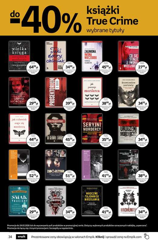 Empik - gazetka promocyjna Tom kultury: książki od środy 11.02 do wtorku 24.02 - strona 34