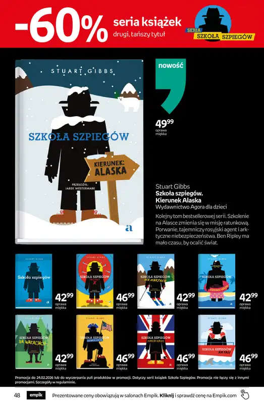 Empik - gazetka promocyjna Tom kultury: książki od środy 11.02 do wtorku 24.02 - strona 48