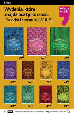 Empik - gazetka promocyjna Tom kultury: książki od środy 11.02 do wtorku 24.02 - strona 16