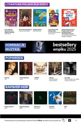 Empik - gazetka promocyjna Tom kultury: książki od środy 11.02 do wtorku 24.02 - strona 3