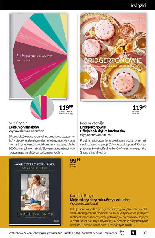 Empik - gazetka promocyjna Tom kultury: książki od środy 11.02 do wtorku 24.02 - strona 37