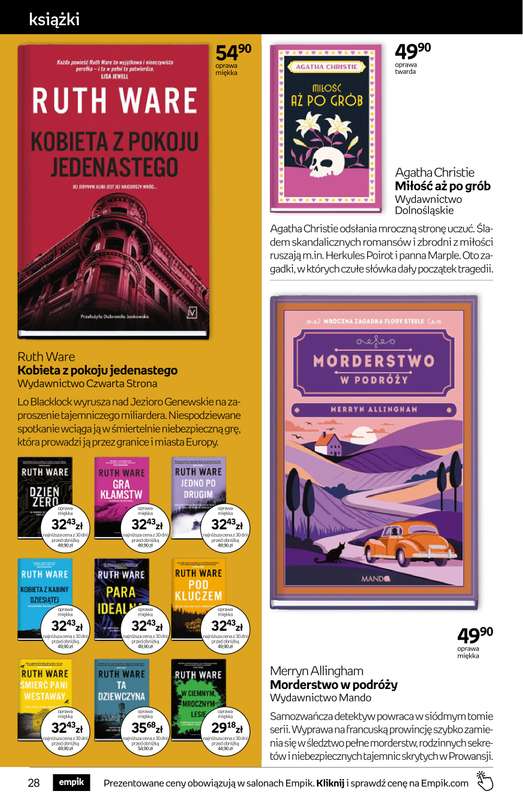 Empik - gazetka promocyjna Tom kultury: książki od środy 11.02 do wtorku 24.02 - strona 28
