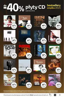 Empik - gazetka promocyjna Tom kultury: muzyka od środy 11.02 do wtorku 24.02 - strona 11