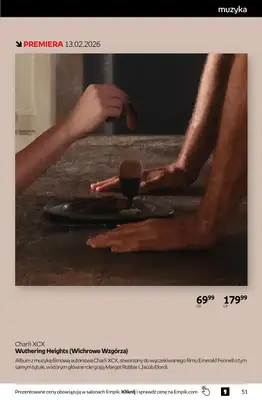 Empik - gazetka promocyjna Tom kultury: muzyka od środy 11.02 do wtorku 24.02 - strona 3