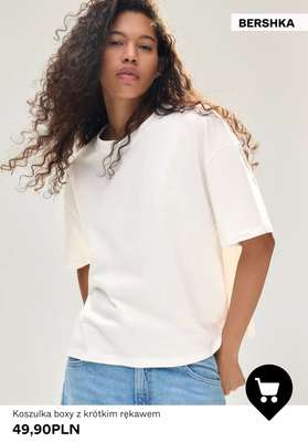 Koszulka boxy z krótkim rękawem