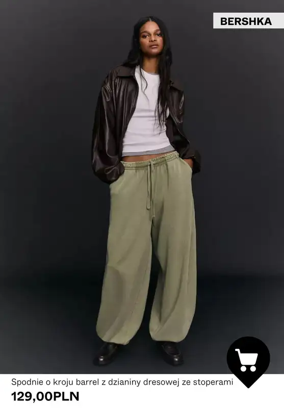 Bershka - gazetka promocyjna Damska odzież BASIC od środy 11.02  - strona 9