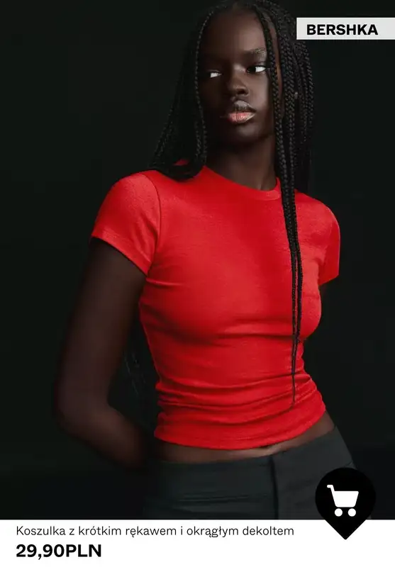 Bershka - gazetka promocyjna Damska odzież BASIC od środy 11.02  - strona 4