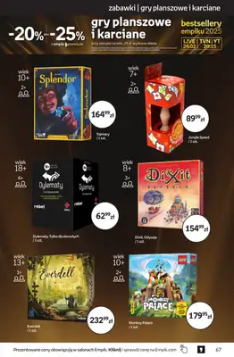 BEST SALE - gazetka promocyjna Empik I Tom kultury: zabawki od środy 11.02 do wtorku 24.02 - strona 9