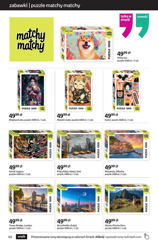 BEST SALE - gazetka promocyjna Empik I Tom kultury: zabawki od środy 11.02 do wtorku 24.02 - strona 6