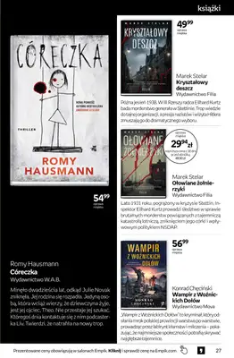 BEST SALE - gazetka promocyjna Empik I Tom kultury: książki od środy 11.02 do wtorku 24.02 - strona 27
