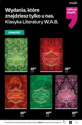 BEST SALE - gazetka promocyjna Empik I Tom kultury: książki od środy 11.02 do wtorku 24.02 - strona 17