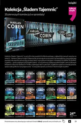 BEST SALE - gazetka promocyjna Empik I Tom kultury: książki od środy 11.02 do wtorku 24.02 - strona 29