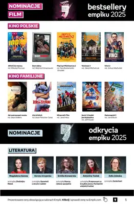 BEST SALE - gazetka promocyjna Empik I Tom kultury: książki od środy 11.02 do wtorku 24.02 - strona 5