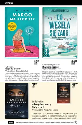 BEST SALE - gazetka promocyjna Empik I Tom kultury: książki od środy 11.02 do wtorku 24.02 - strona 22