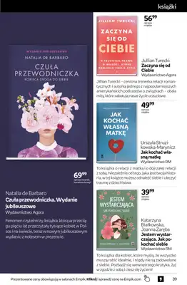 BEST SALE - gazetka promocyjna Empik I Tom kultury: książki od środy 11.02 do wtorku 24.02 - strona 39