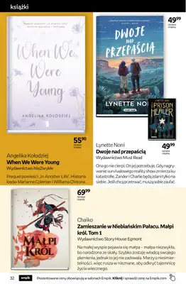 BEST SALE - gazetka promocyjna Empik I Tom kultury: książki od środy 11.02 do wtorku 24.02 - strona 32