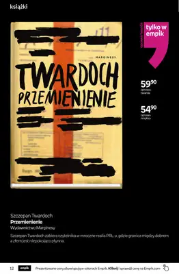 BEST SALE - gazetka promocyjna Empik I Tom kultury: książki od środy 11.02 do wtorku 24.02 - strona 12