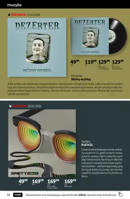 BEST SALE - gazetka promocyjna Empik I Tom kultury: muzyka od środy 11.02 do wtorku 24.02 - strona 6