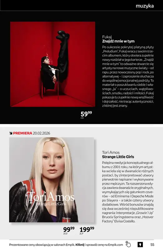 BEST SALE - gazetka promocyjna Empik I Tom kultury: muzyka od środy 11.02 do wtorku 24.02 - strona 7
