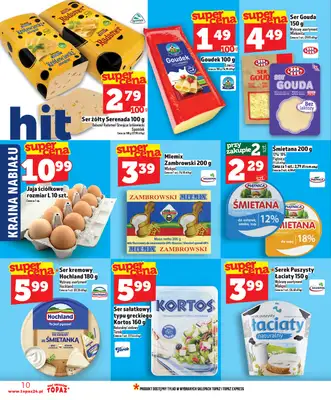 TOPAZ - gazetka promocyjna Superceny w nowej gazetce od czwartku, 19.02. od czwartku 19.02 do środy 25.02 - strona 10
