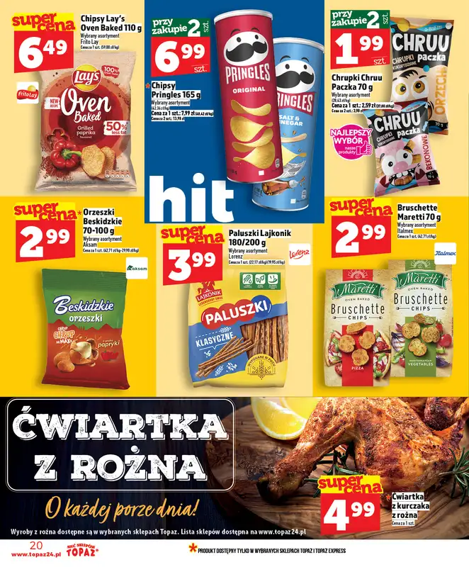 TOPAZ - gazetka promocyjna Superceny w nowej gazetce od czwartku, 19.02. od czwartku 19.02 do środy 25.02 - strona 20