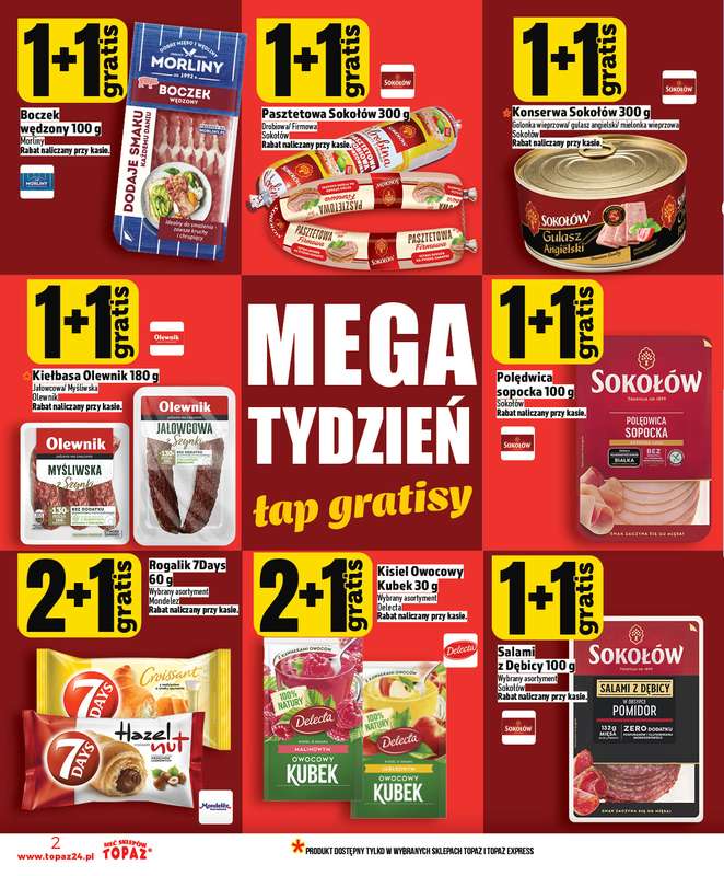 TOPAZ - gazetka promocyjna Superceny w nowej gazetce od czwartku, 19.02. od czwartku 19.02 do środy 25.02 - strona 2