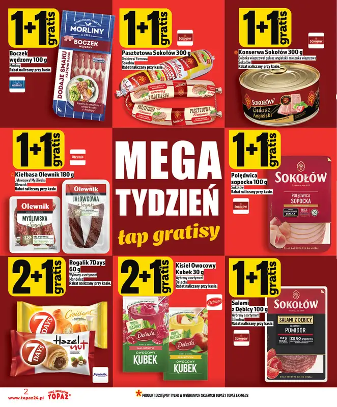TOPAZ - gazetka promocyjna Superceny w nowej gazetce od czwartku, 19.02. od czwartku 19.02 do środy 25.02 - strona 2