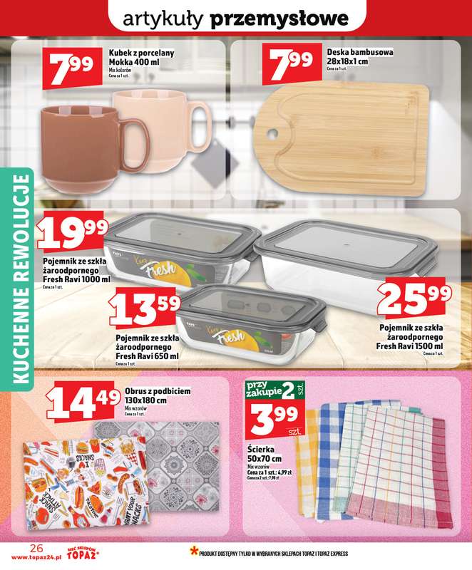 TOPAZ - gazetka promocyjna Superceny w nowej gazetce od czwartku, 19.02. od czwartku 19.02 do środy 25.02 - strona 26