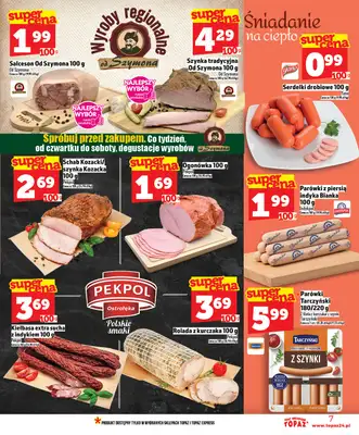 TOPAZ - gazetka promocyjna Superceny w nowej gazetce od czwartku, 19.02. od czwartku 19.02 do środy 25.02 - strona 7