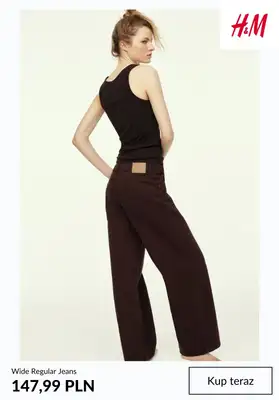 H&M - gazetka promocyjna Damskie JEANSY od środy 11.02  - strona 8