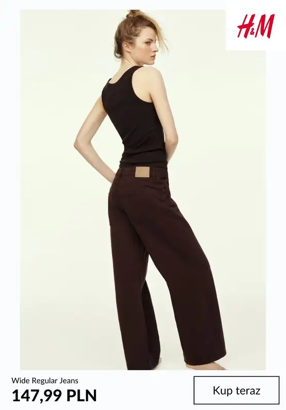 H&M - gazetka promocyjna Damskie JEANSY od środy 11.02  - strona 8